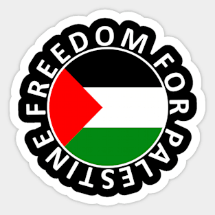 Freedom For Palestine Sticker